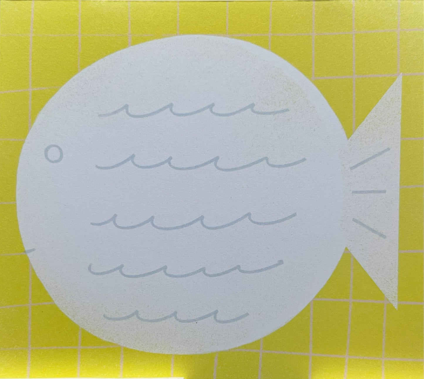 ネコとさかなをモチーフにした、ユーモラスで印象的なイラストメモ
Illustrated memo card featuring cats and fish in playful, stylized designs